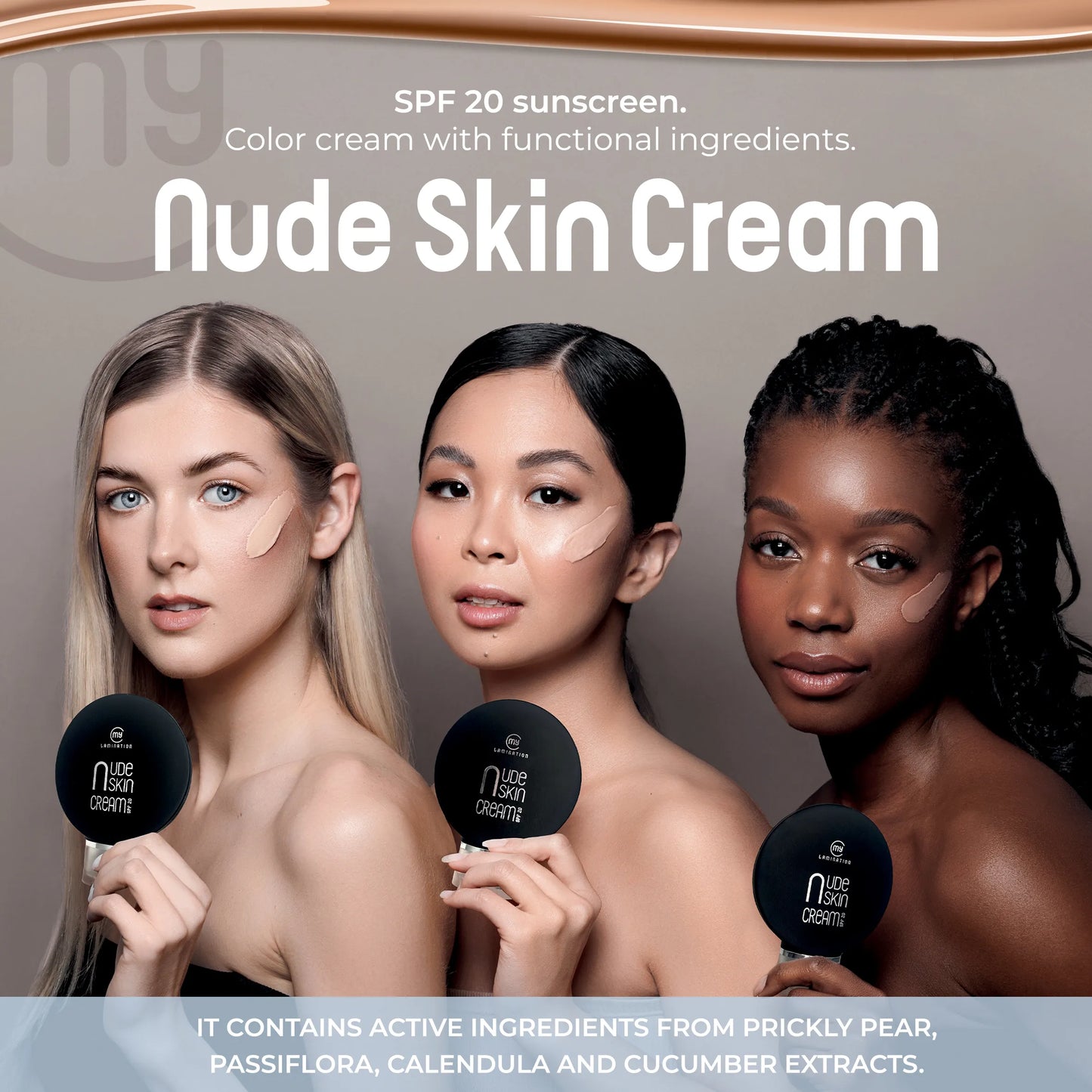 Nude Skin Cream - 10 stk