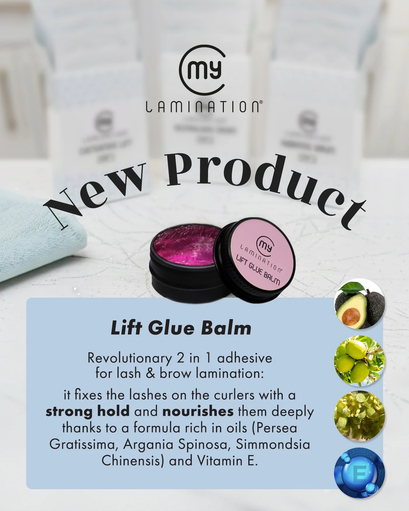 My Lamination Glue Balm